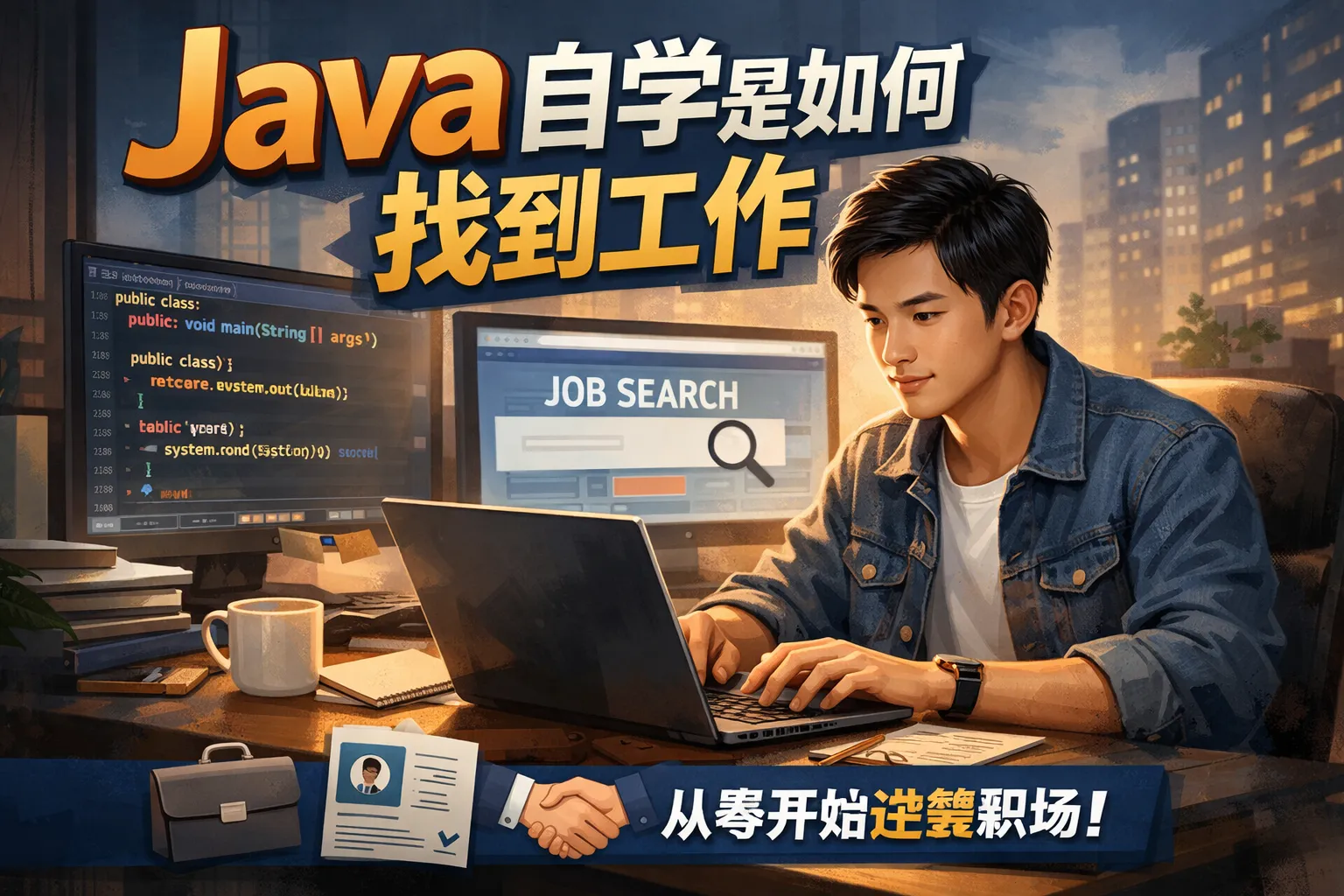 java自学是如何找到工作的
