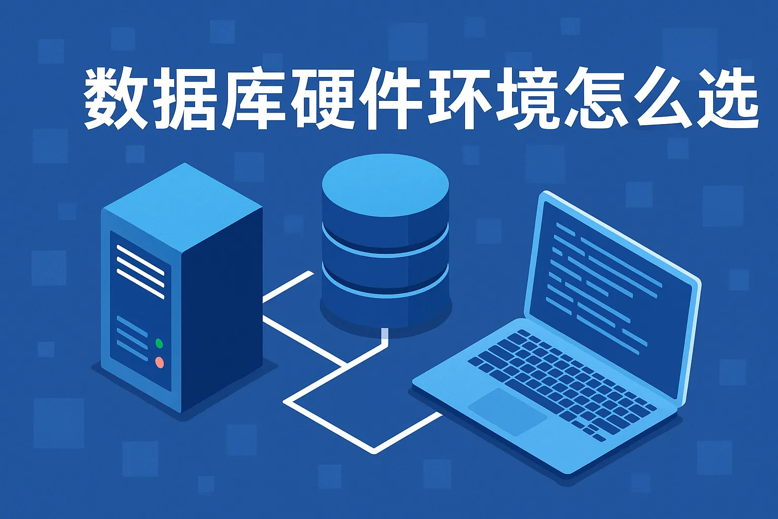 数据库硬件环境怎么选
