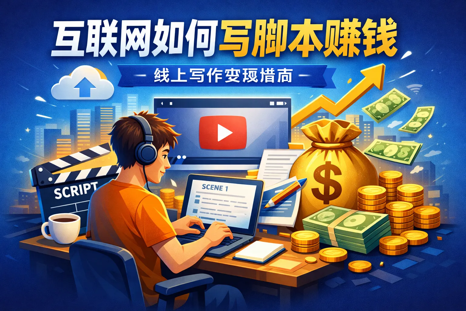 互联网如何写脚本赚钱