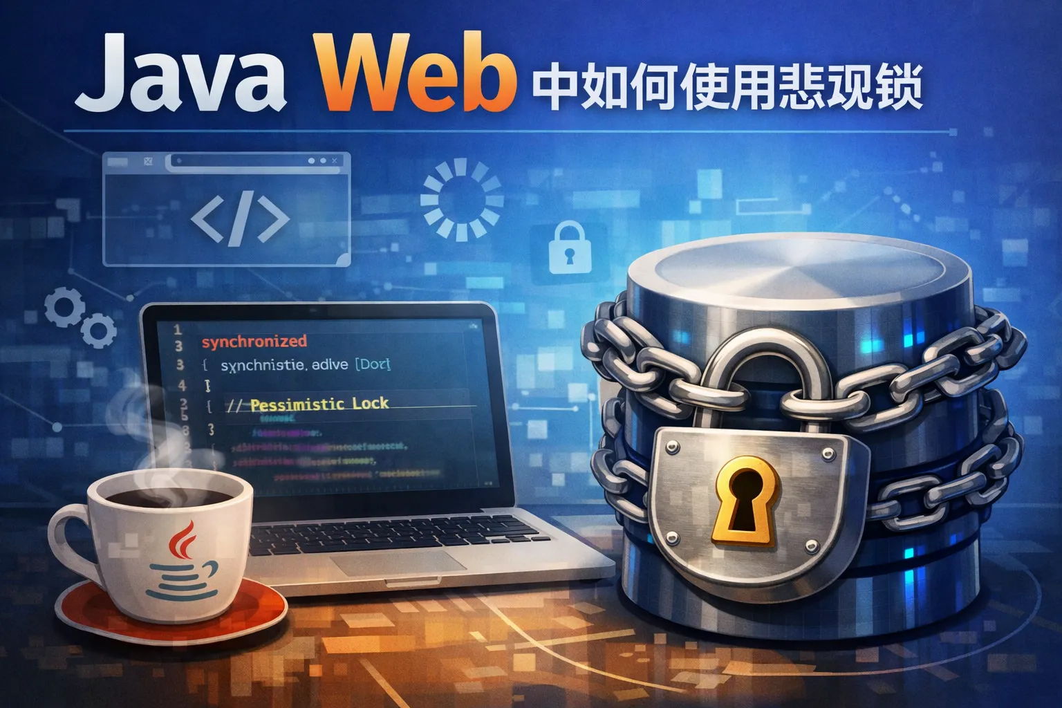 java web 中如何使用悲观锁