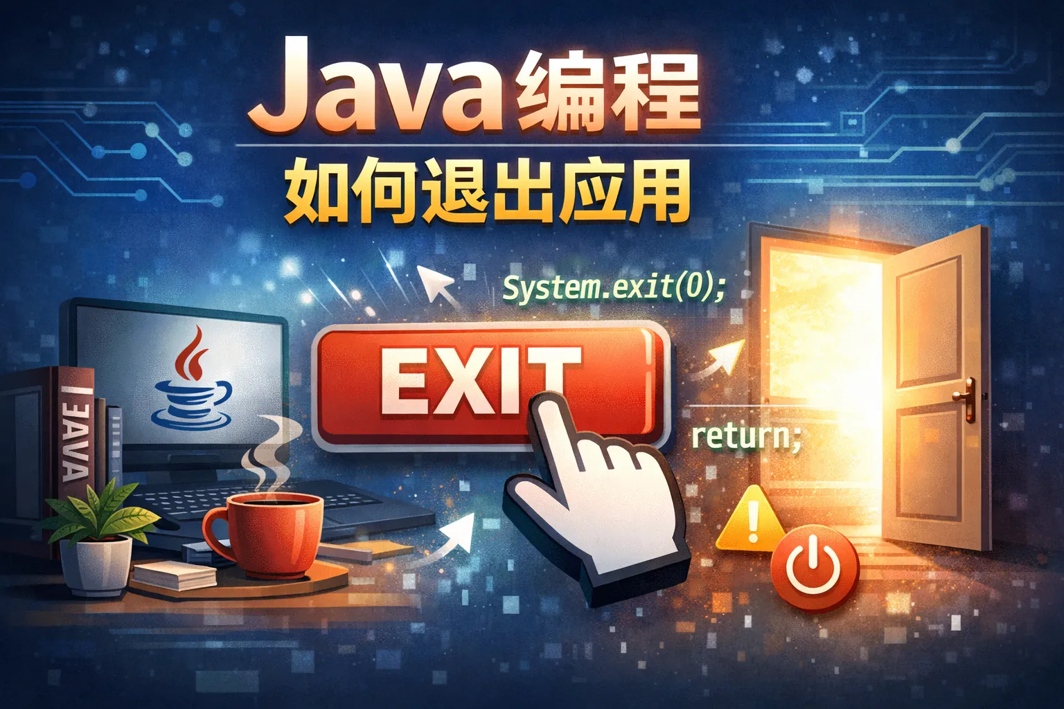 java编程 如何退出应用