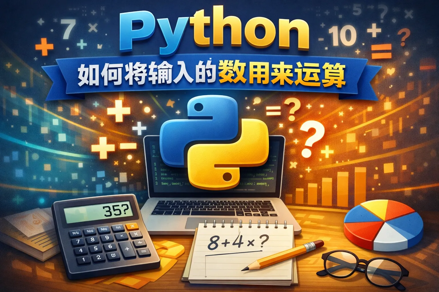 python如何将输入的数用来运算