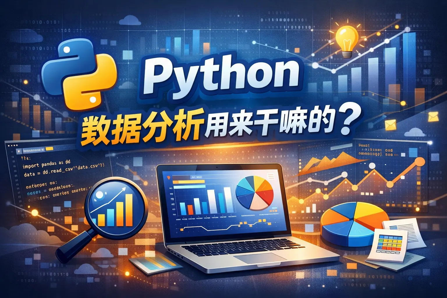 python数据分析用来干嘛的