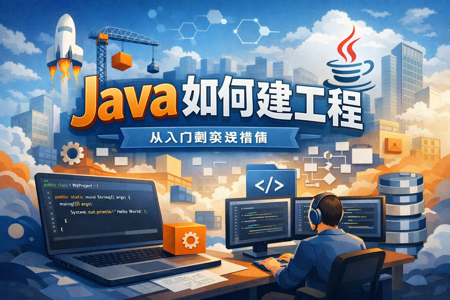 java如何建工程