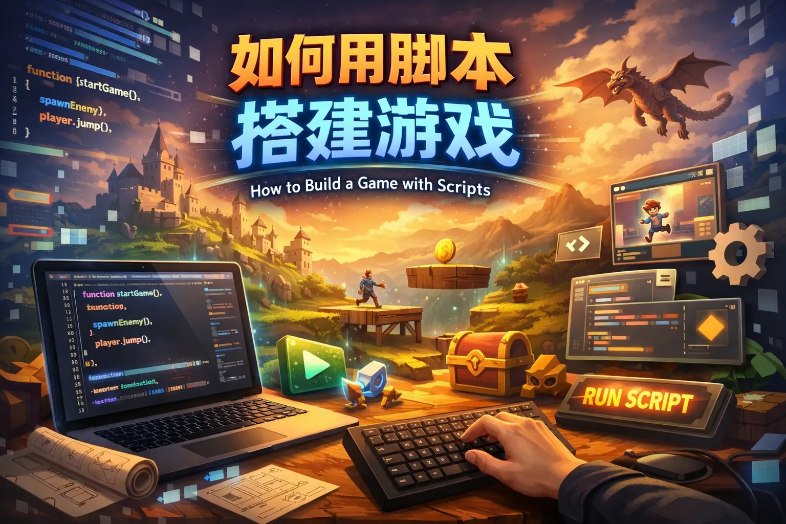 如何用脚本搭建游戏