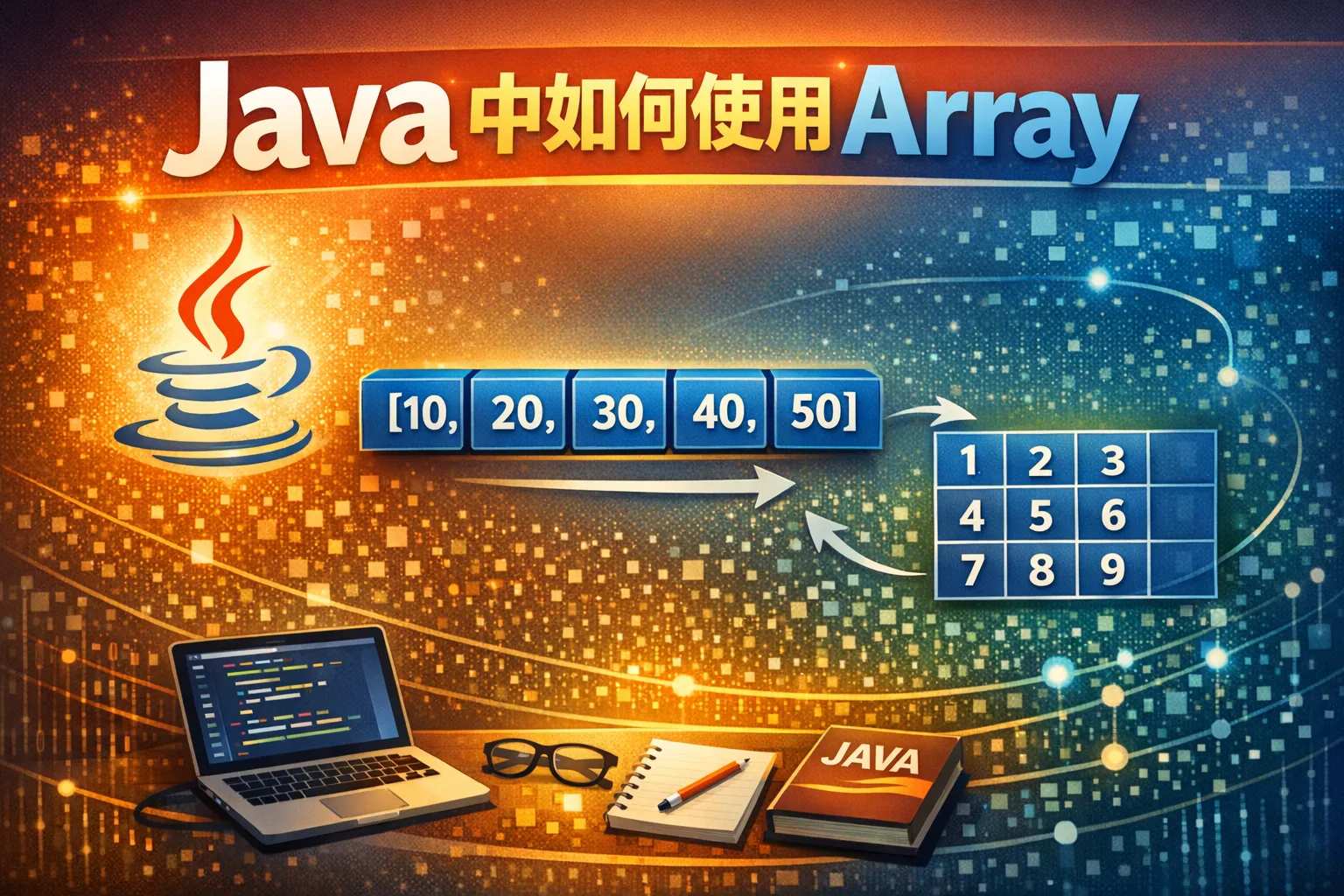 java中如何使用array