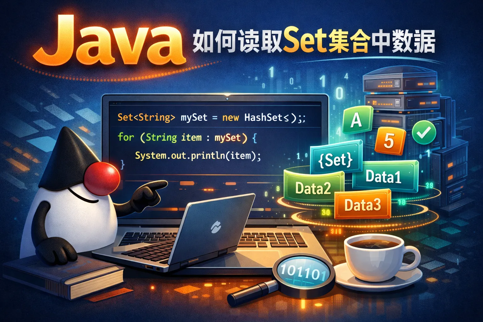 java如何读取Set集合中数据
