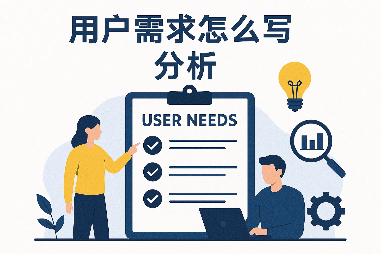 设计用户需求怎么写分析