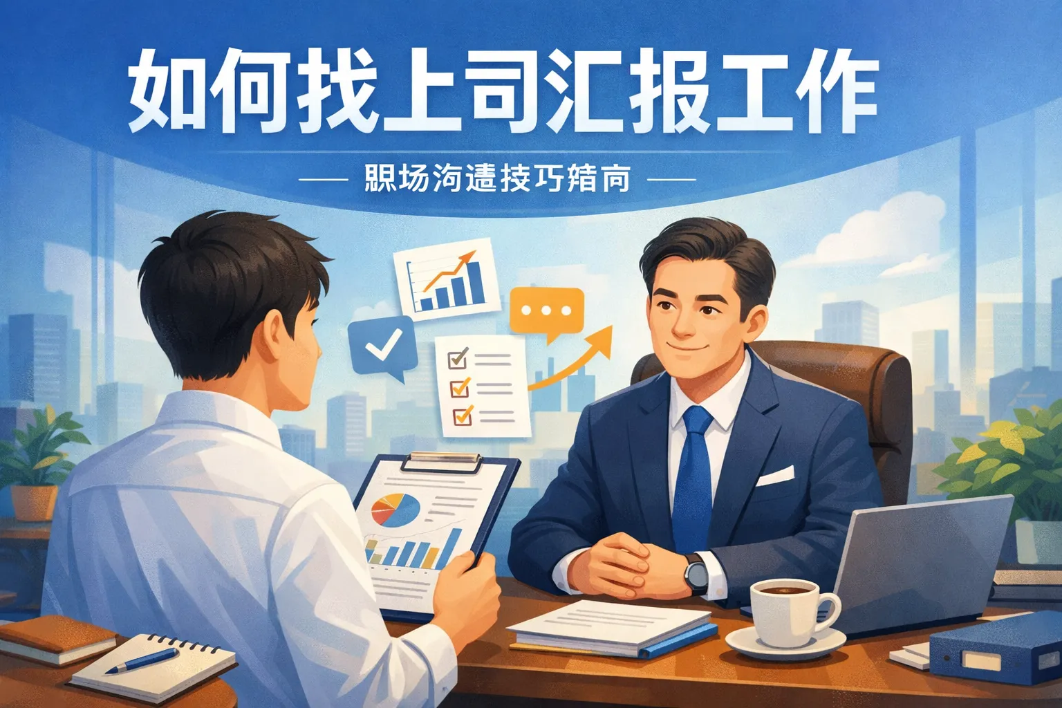 如何找上司汇报工作