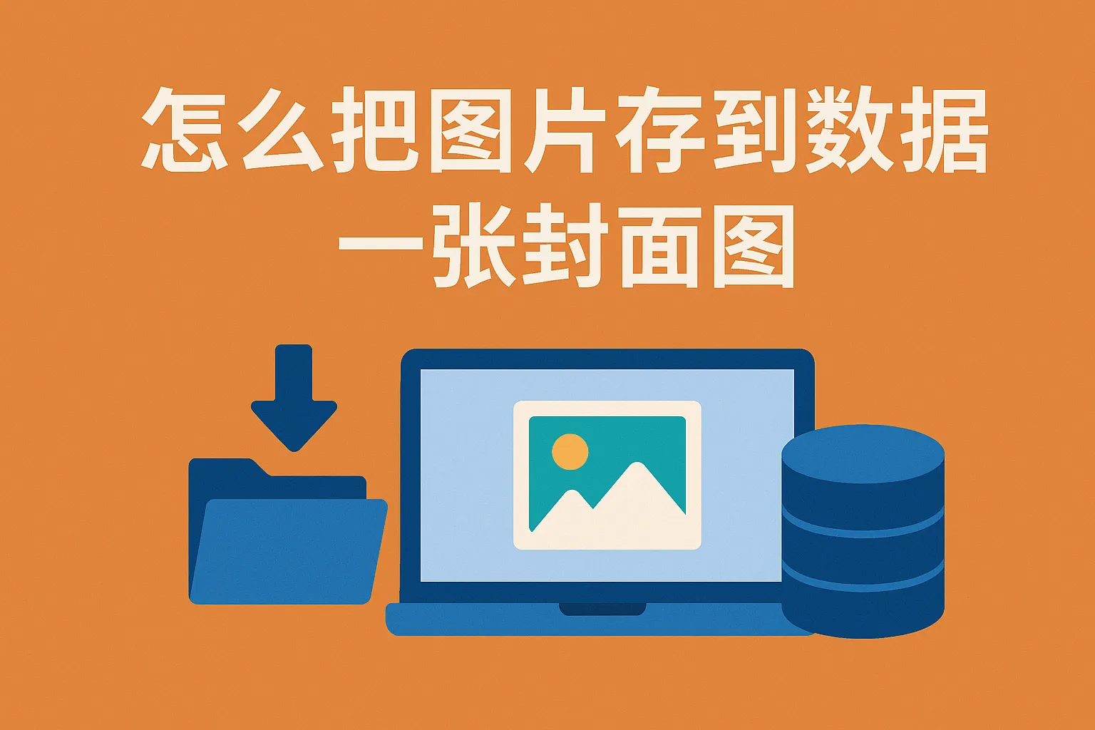怎么把图片存到数据库