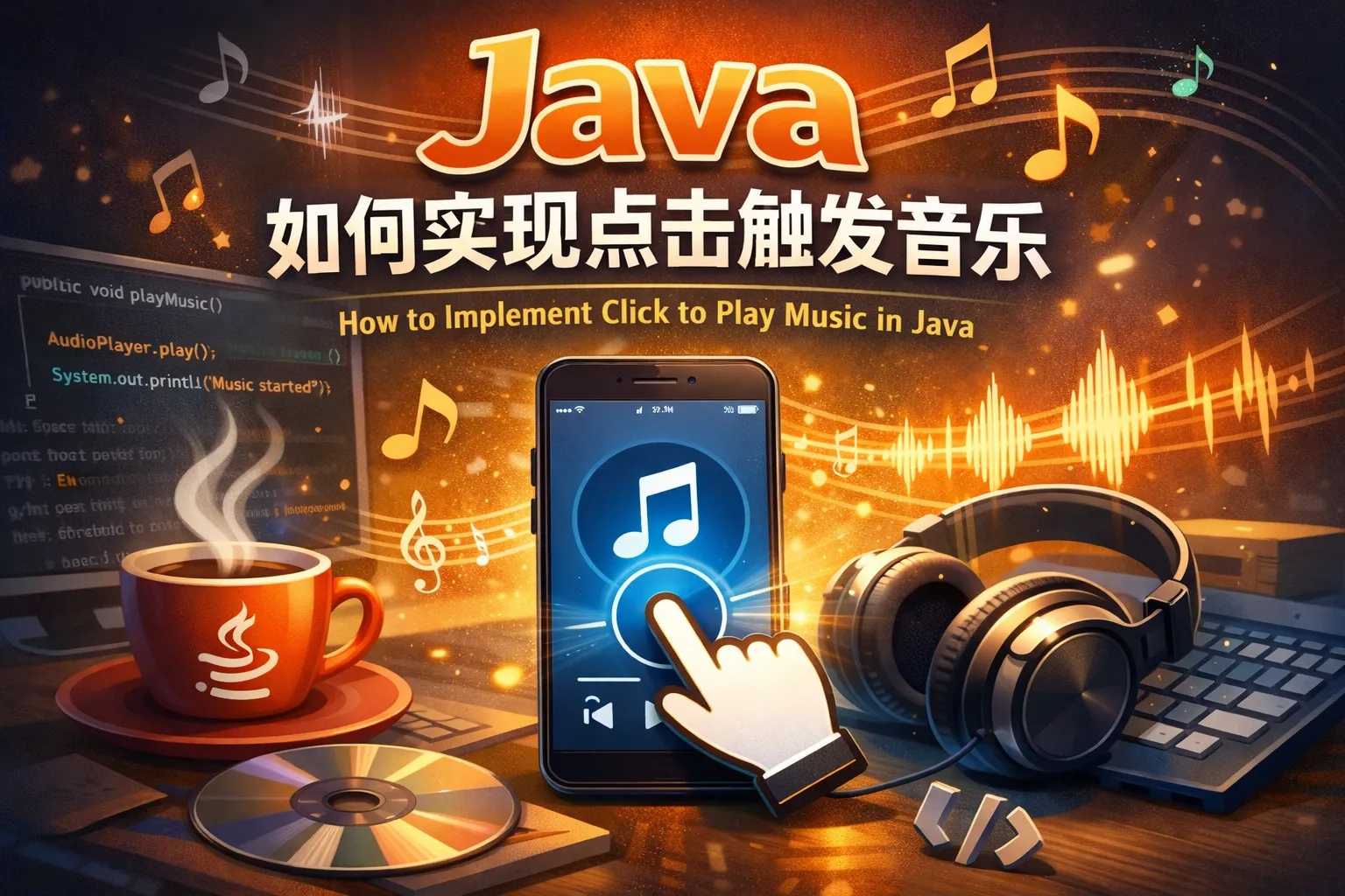 java如何实现点击触发音乐