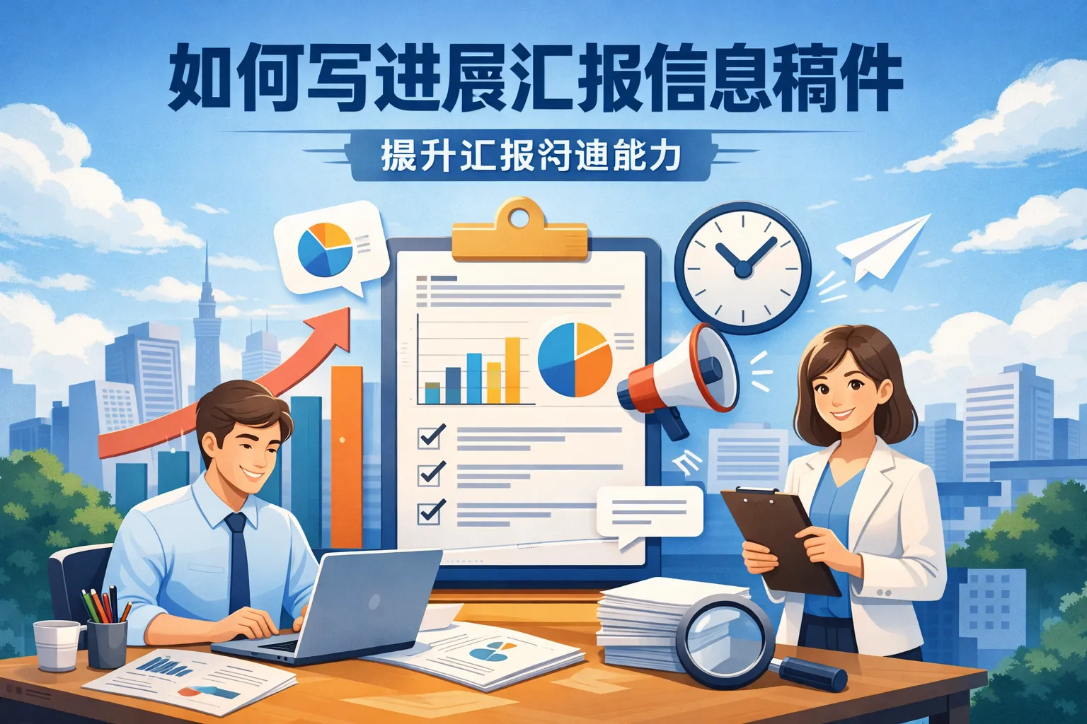 如何写进展汇报信息稿件