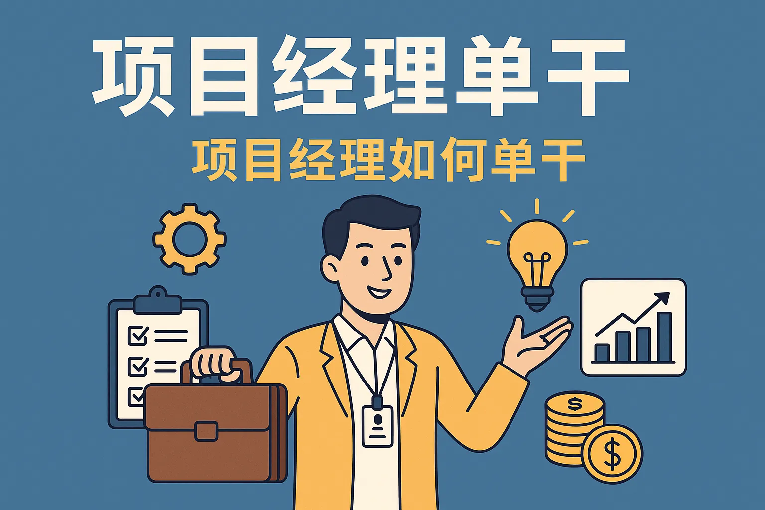 项目经理如何单干