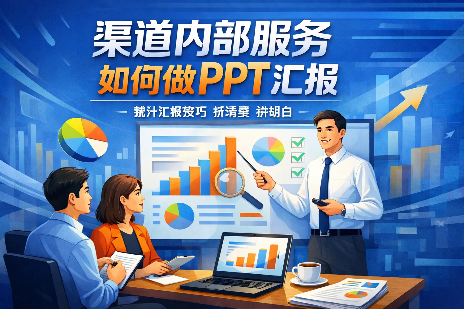 渠道内部服务如何做PPT汇报
