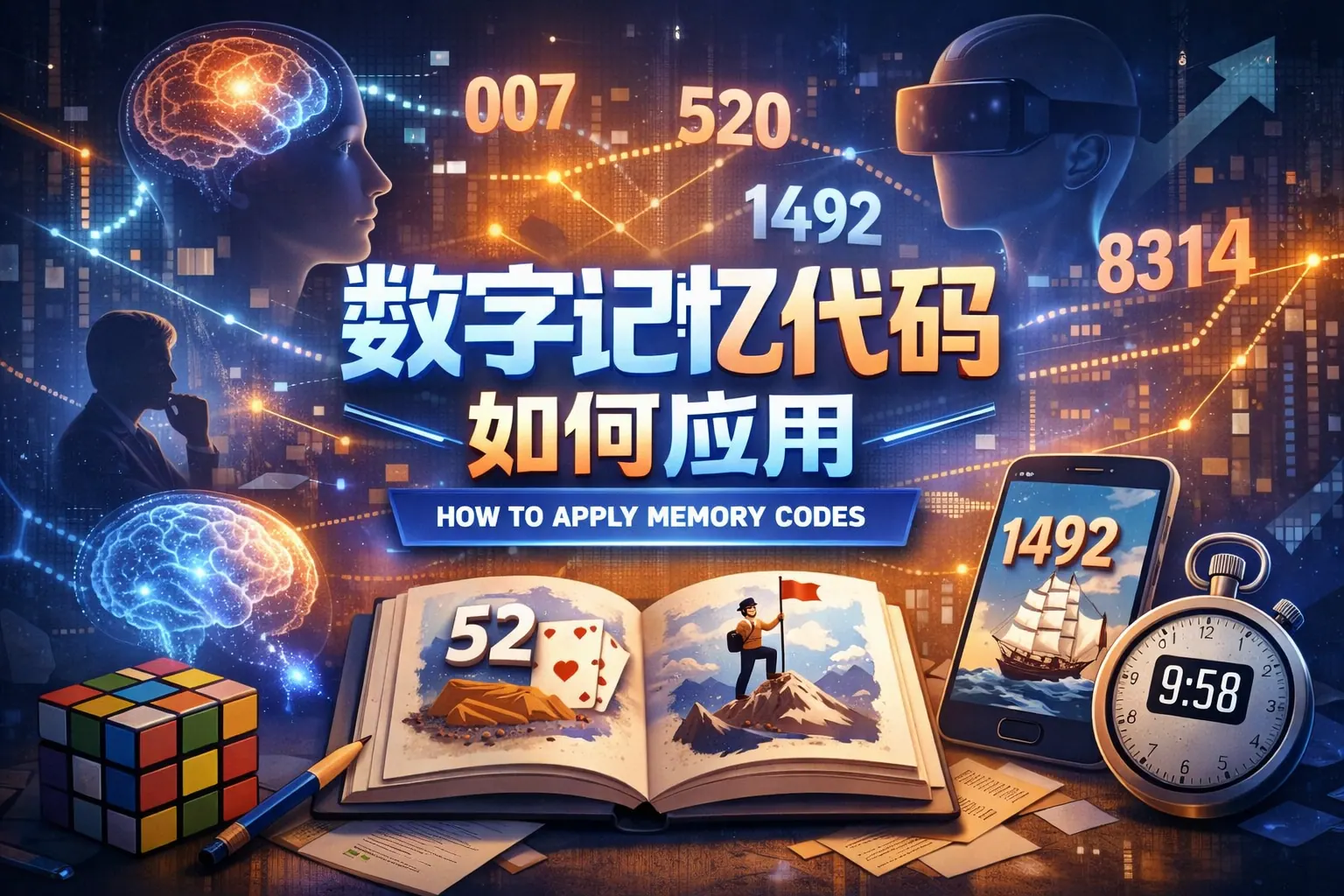 数字记忆代码如何应用