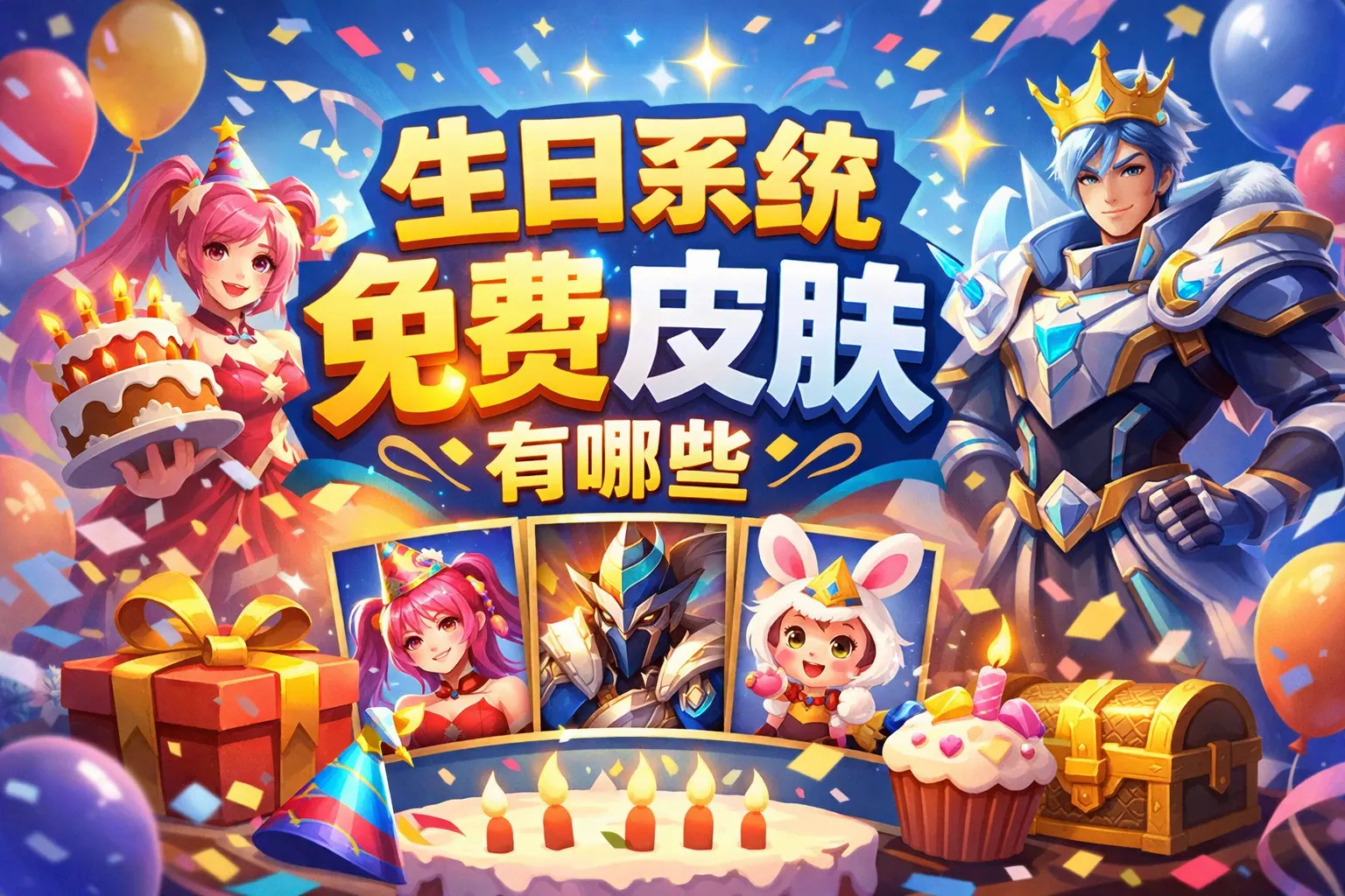 生日系统免费皮肤有哪些