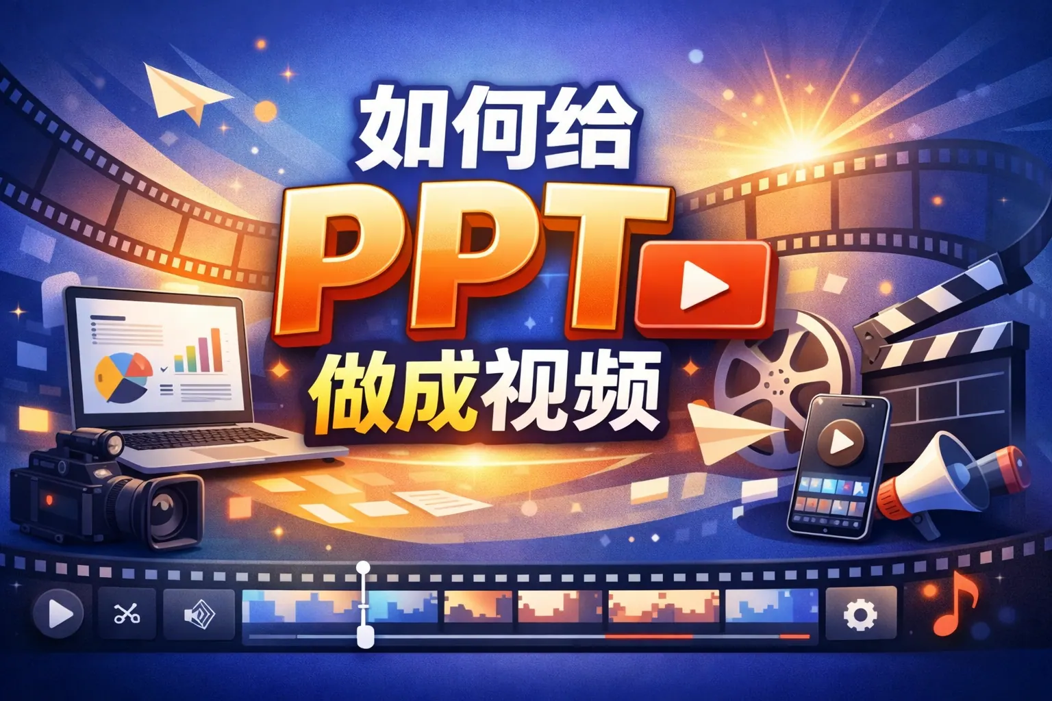 如何给ppt做成视频