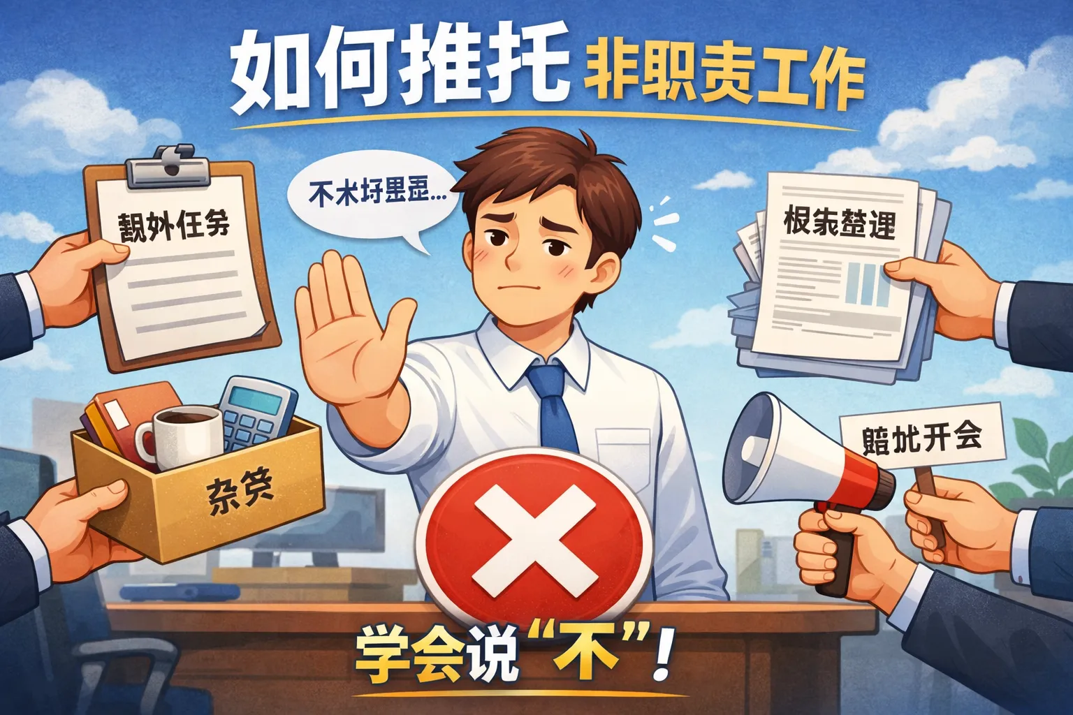 如何推托非职责工作