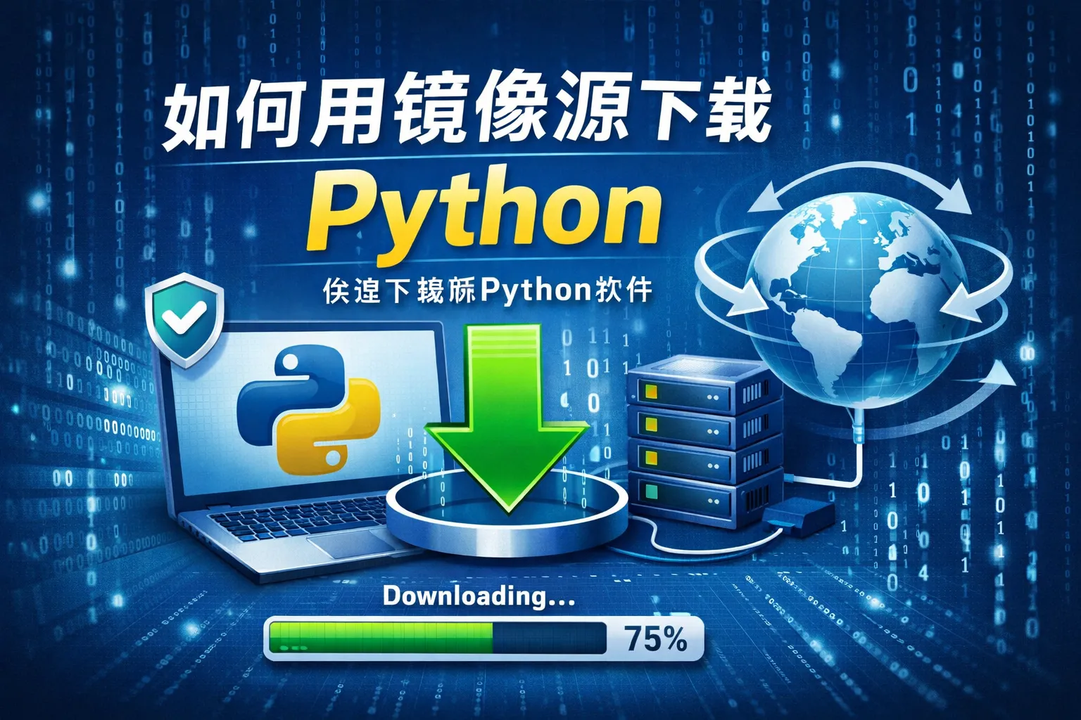 _如何用镜像源下载python