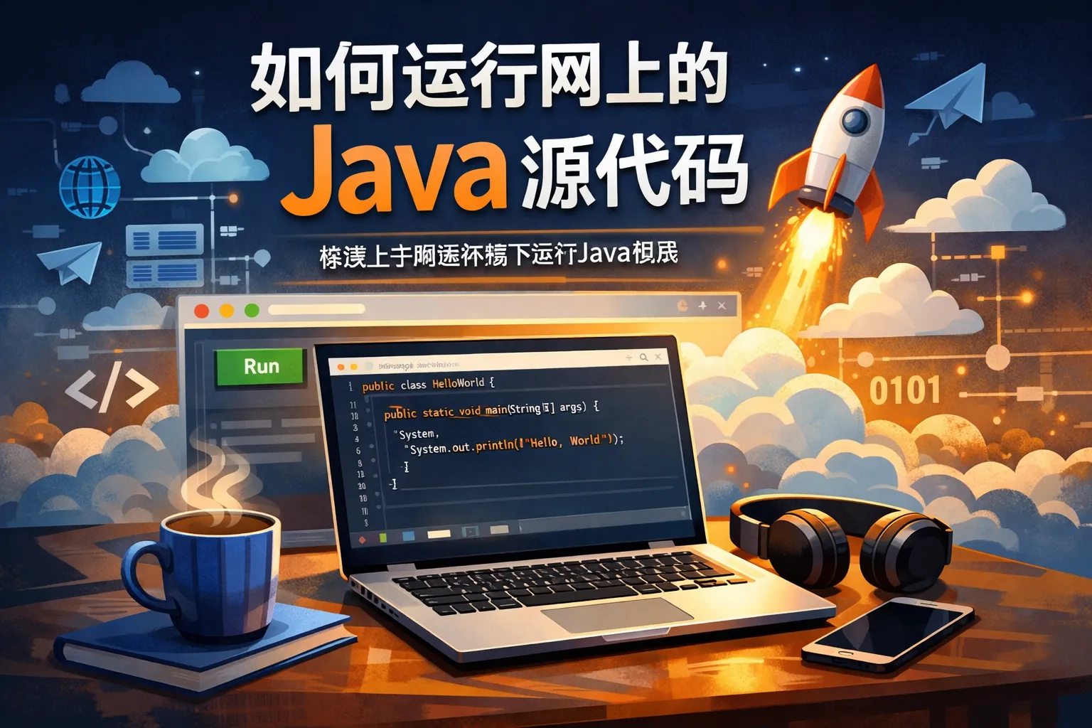 如何运行网上的java源代码