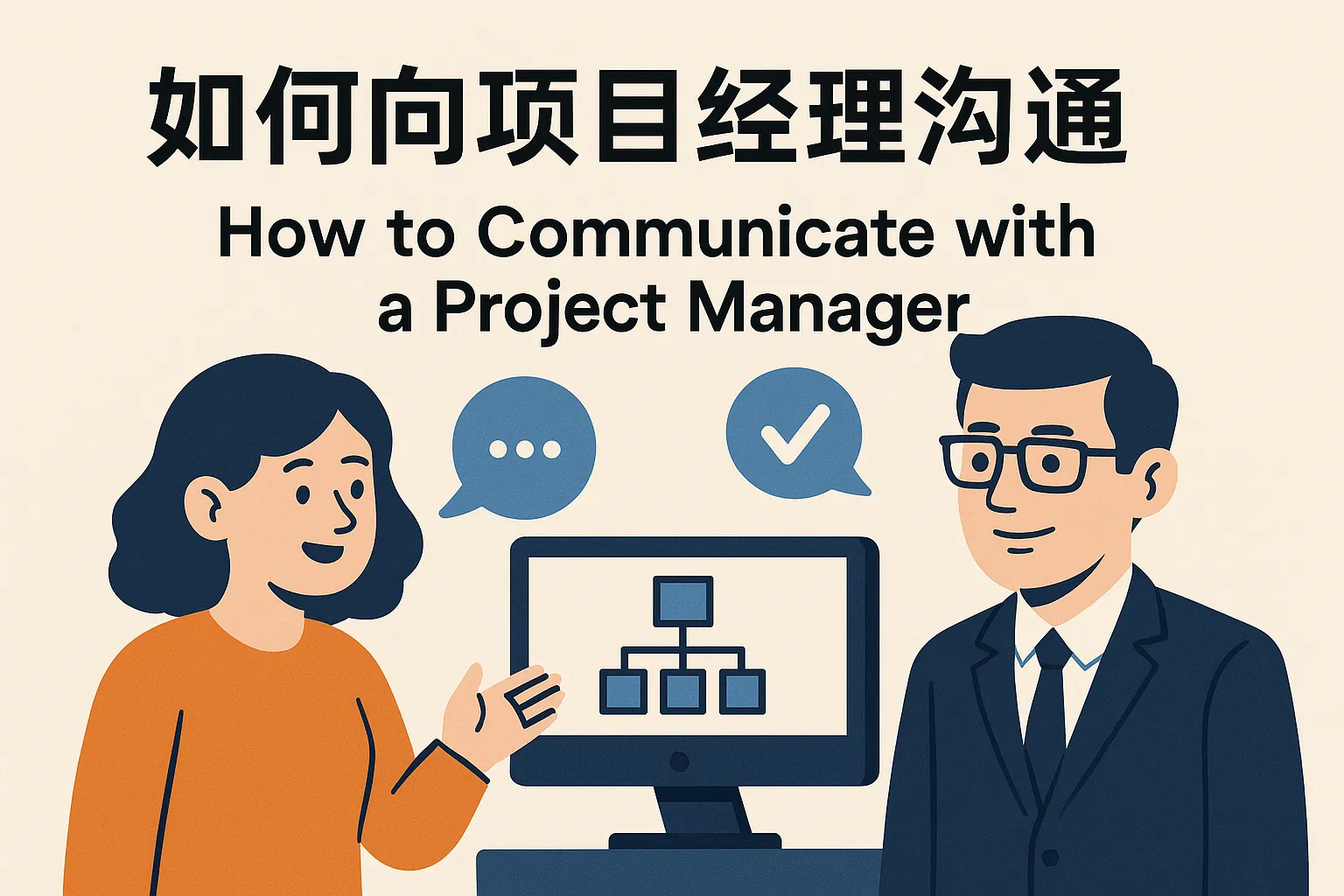 如何向项目经理沟通