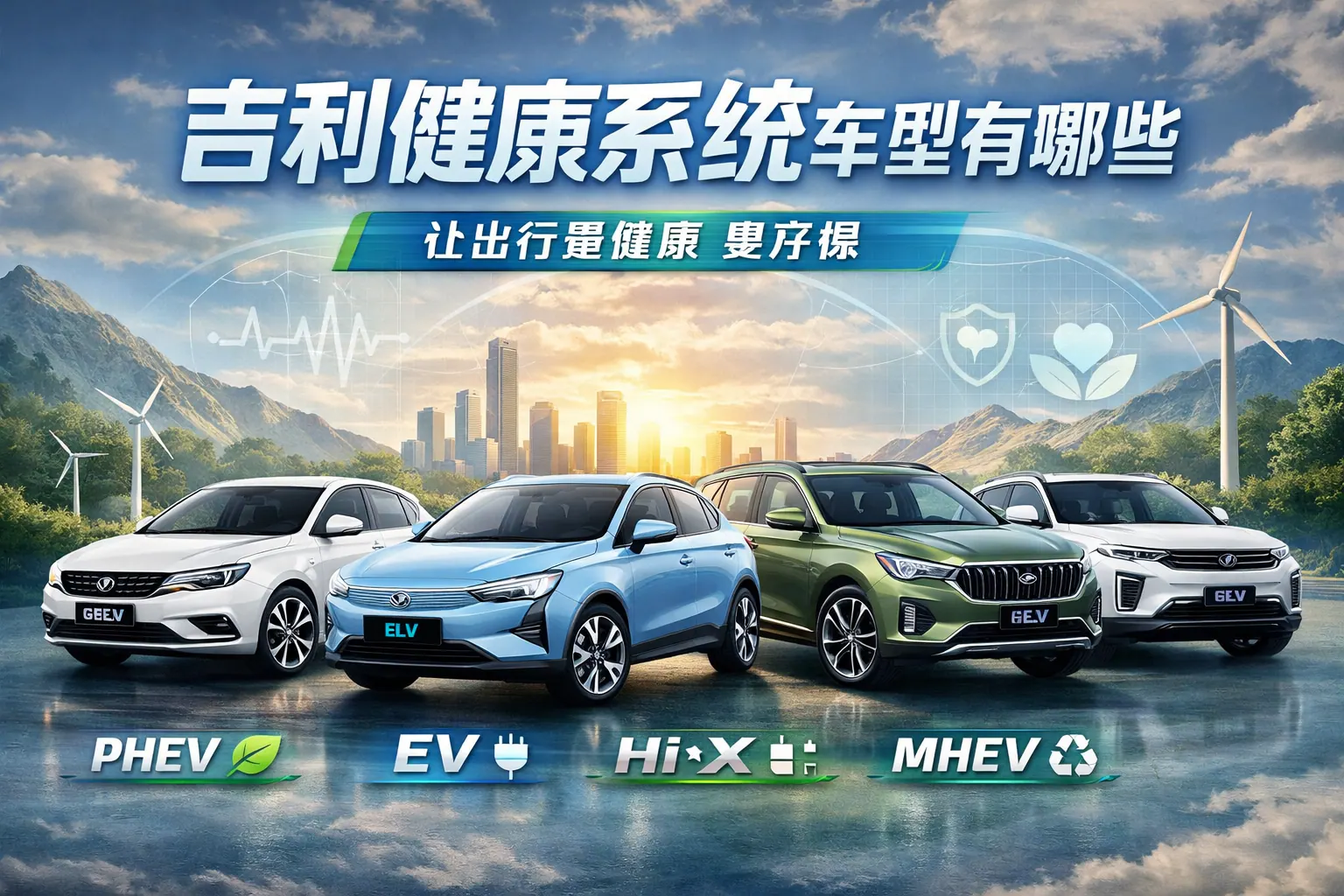 吉利健康系统车型有哪些