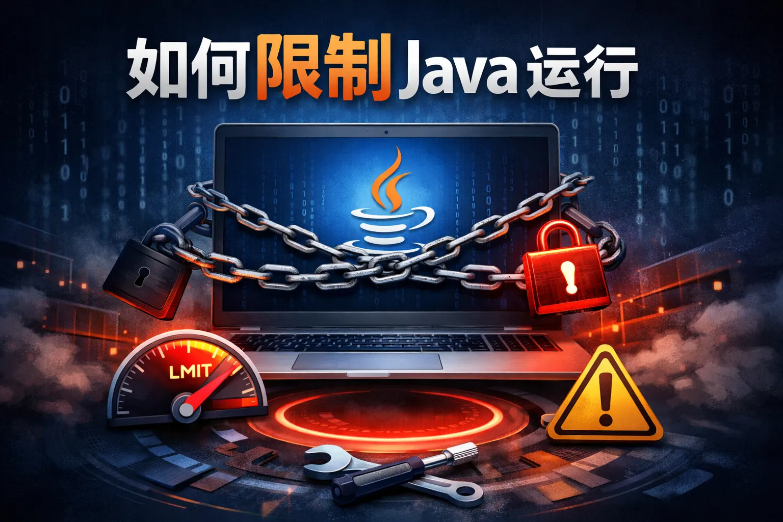 如何限制java运行