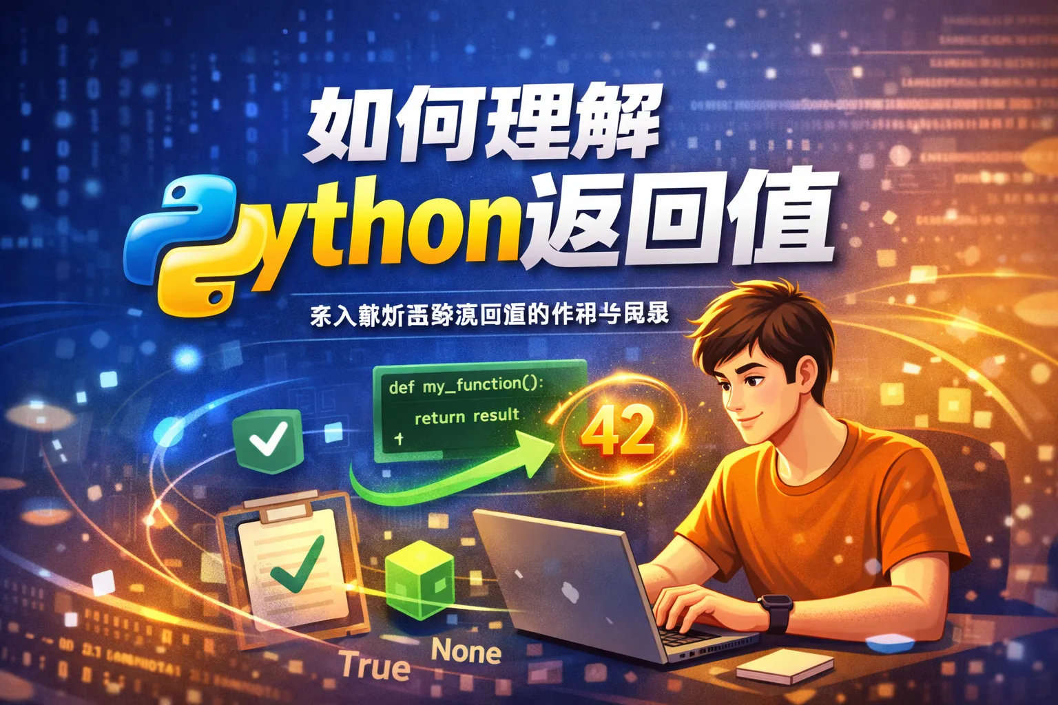 如何理解python返回值