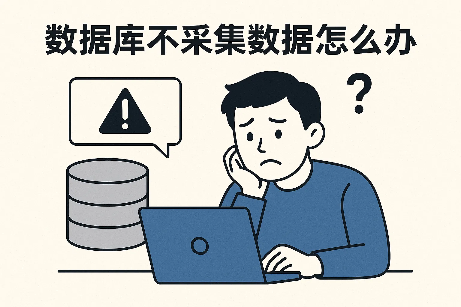 数据库不采集数据怎么办