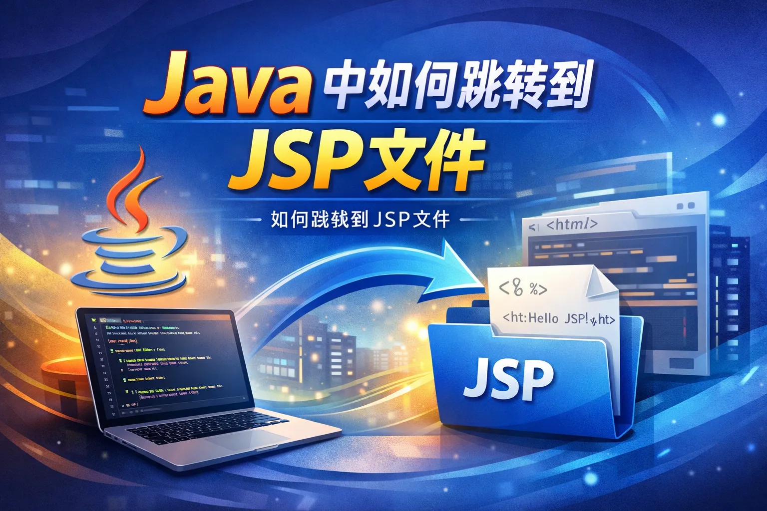java中如何跳转到JSP文件