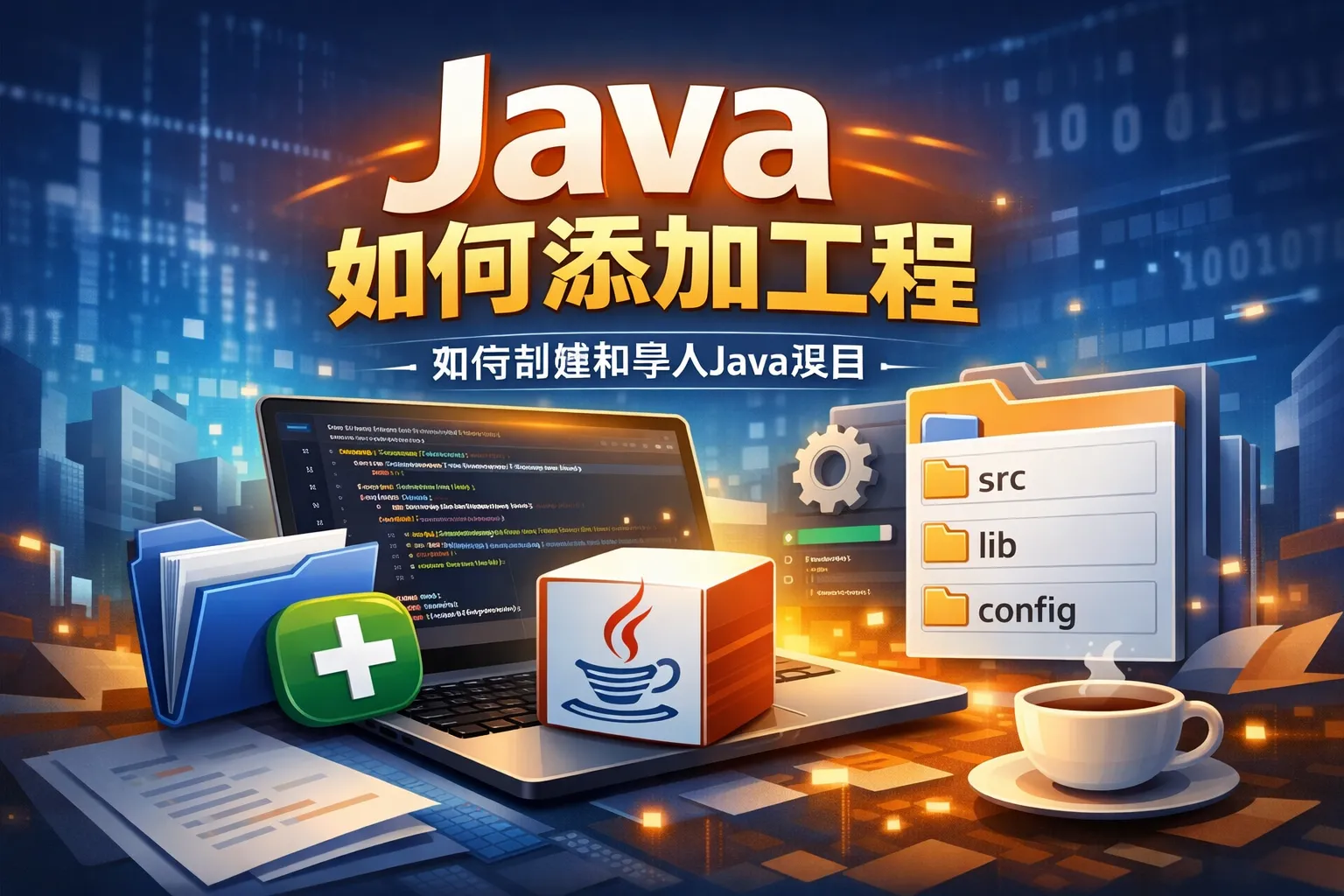java如何添加工程
