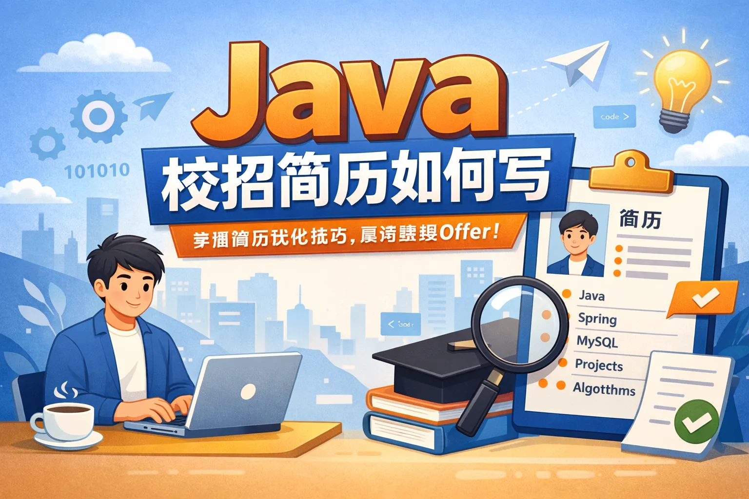 java校招简历如何写