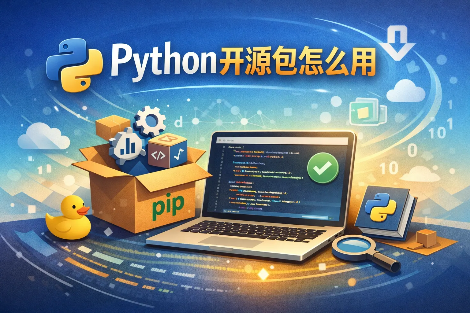 python开源包怎么用