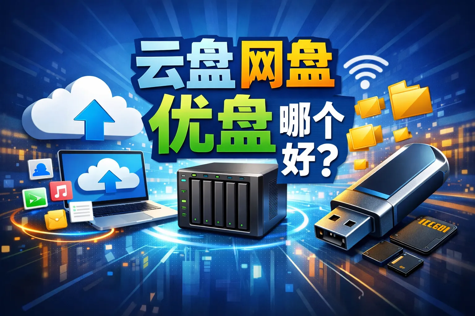 云盘网盘优盘哪个好