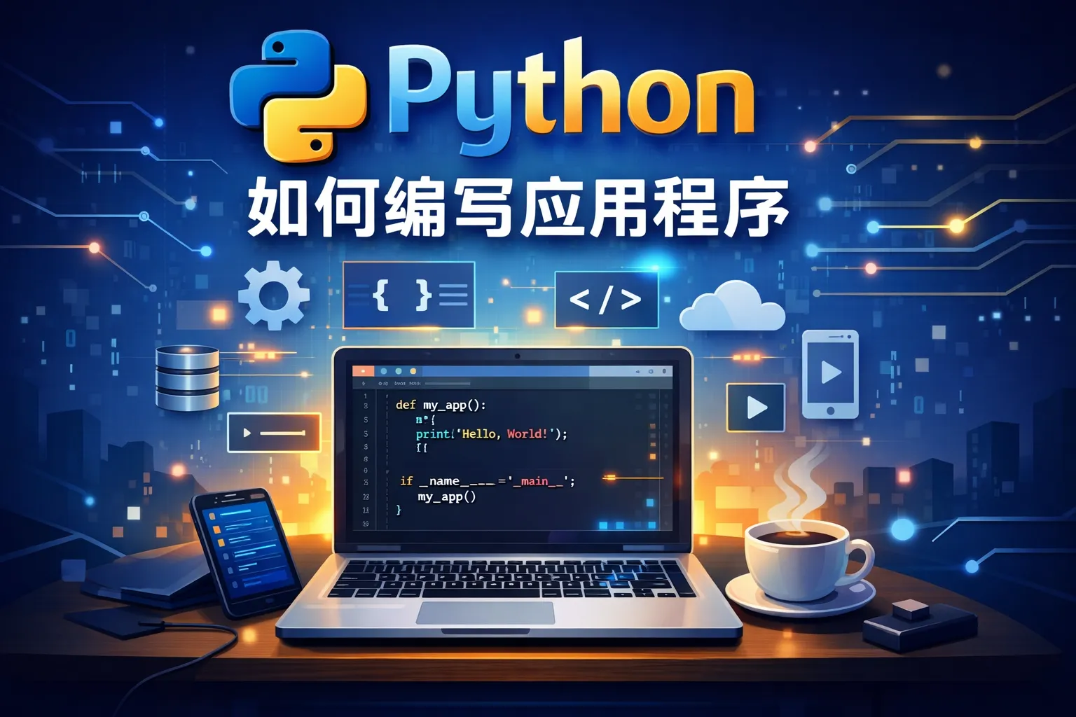 python如何编写应用程序