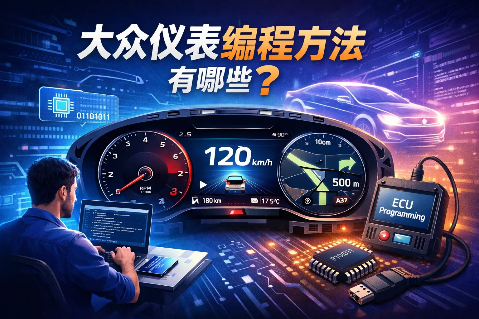 大众仪表编程方法有哪些