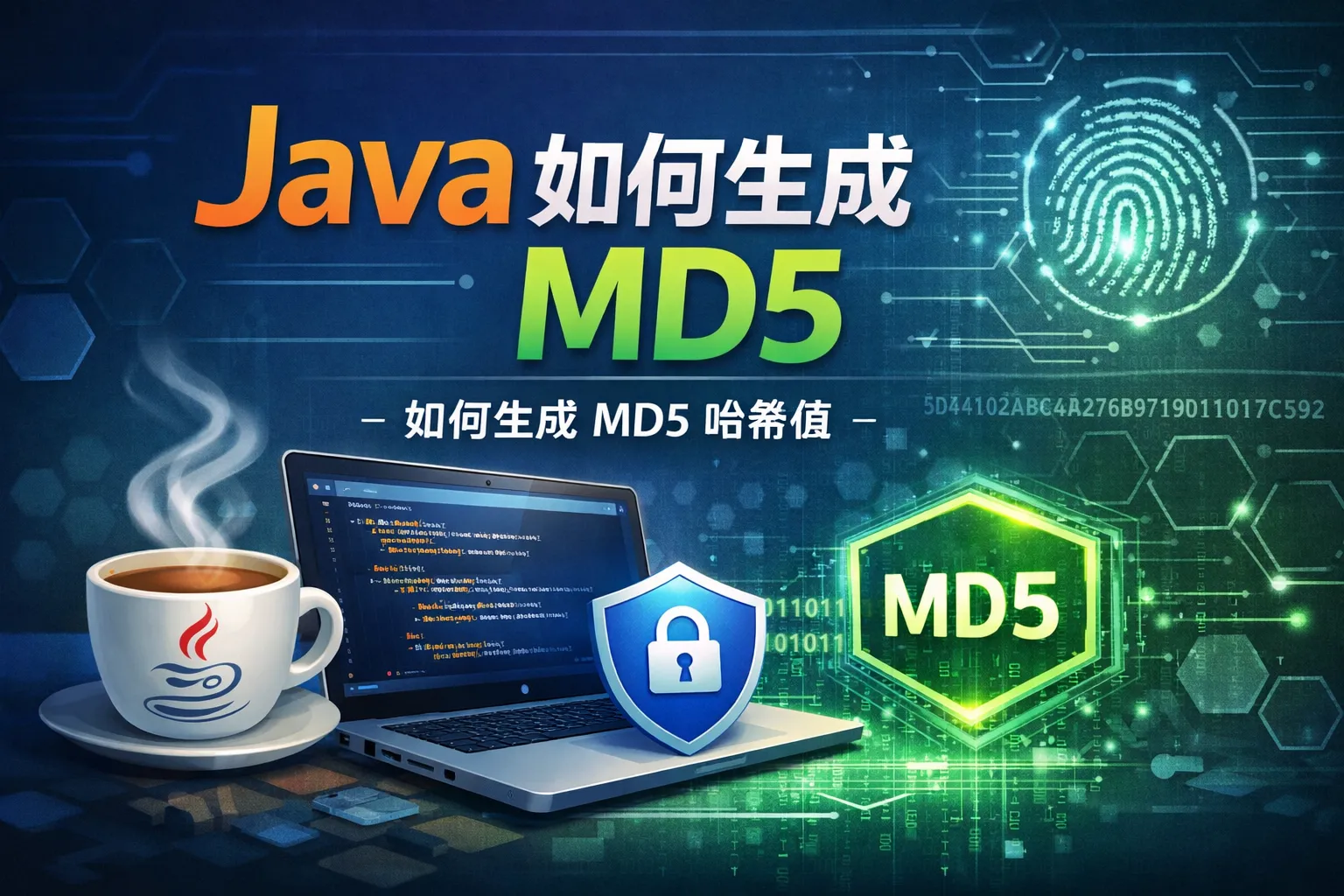 Java Md3 java如何生成md5