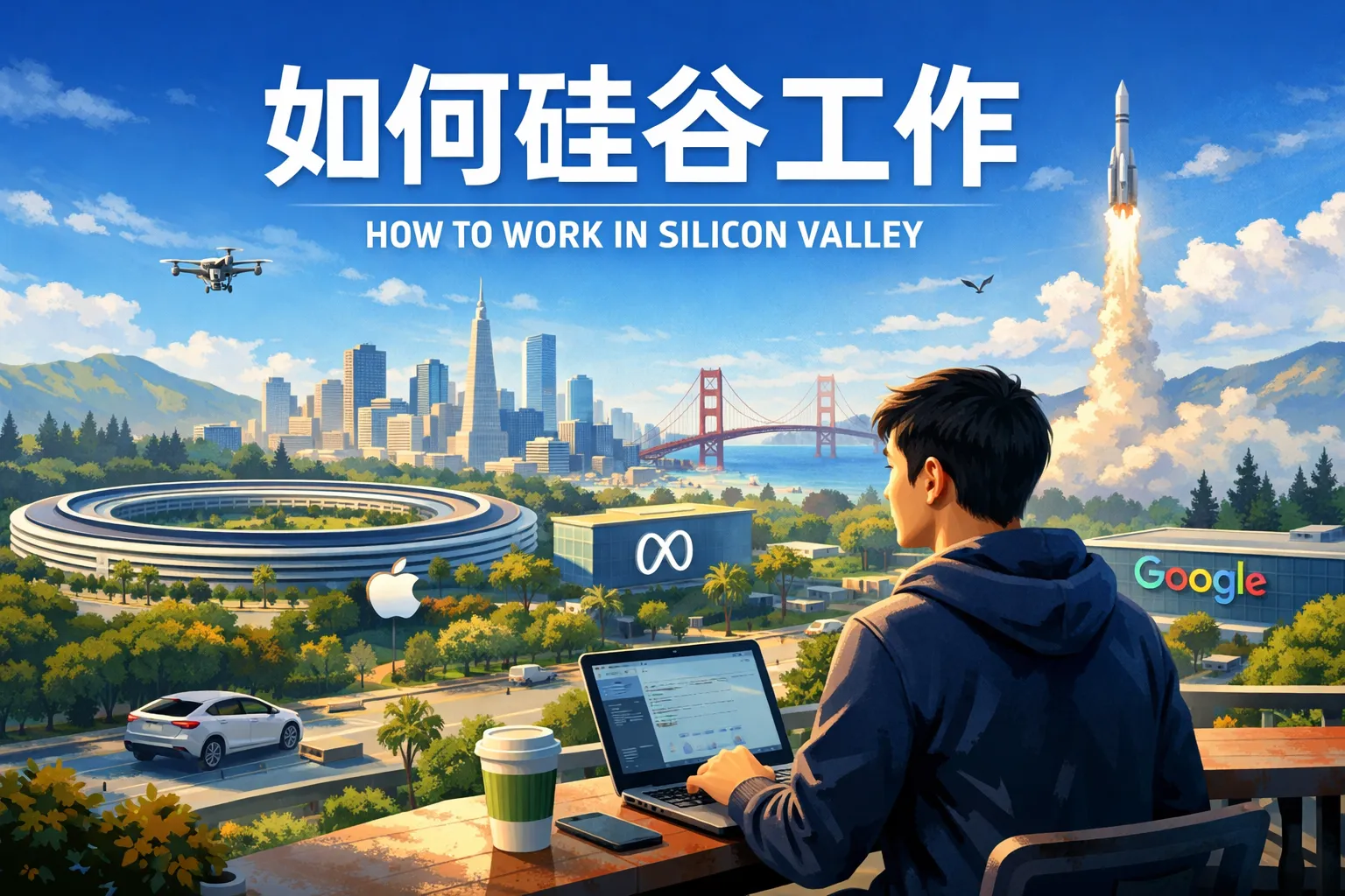 如何硅谷工作