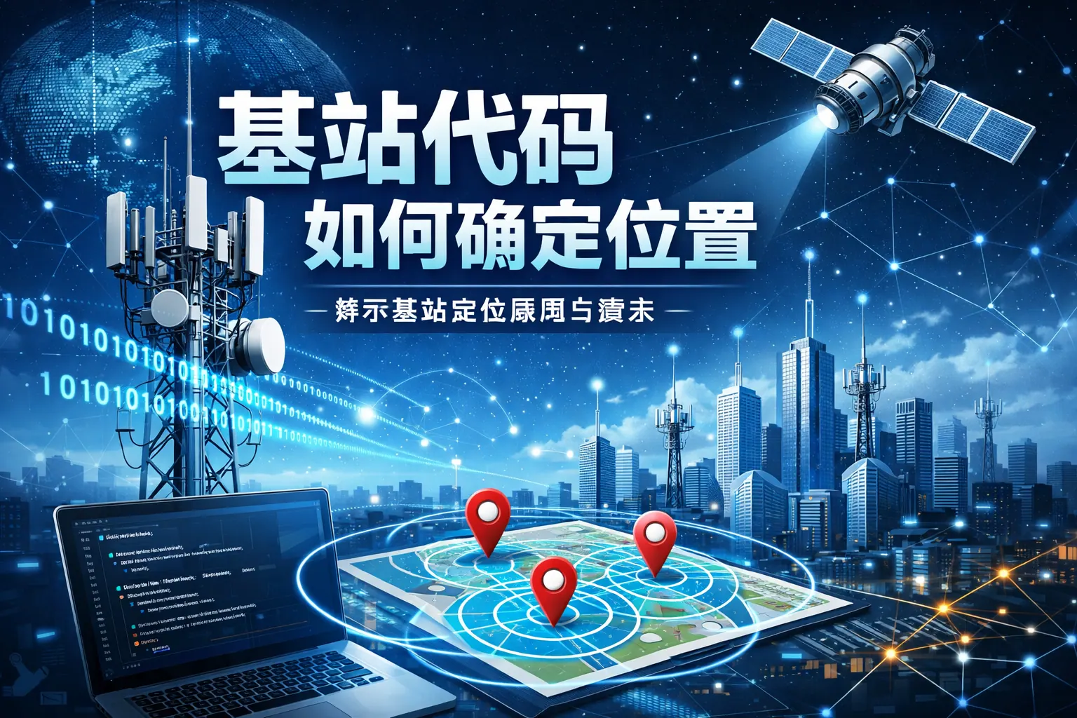 基站代码如何确定位置