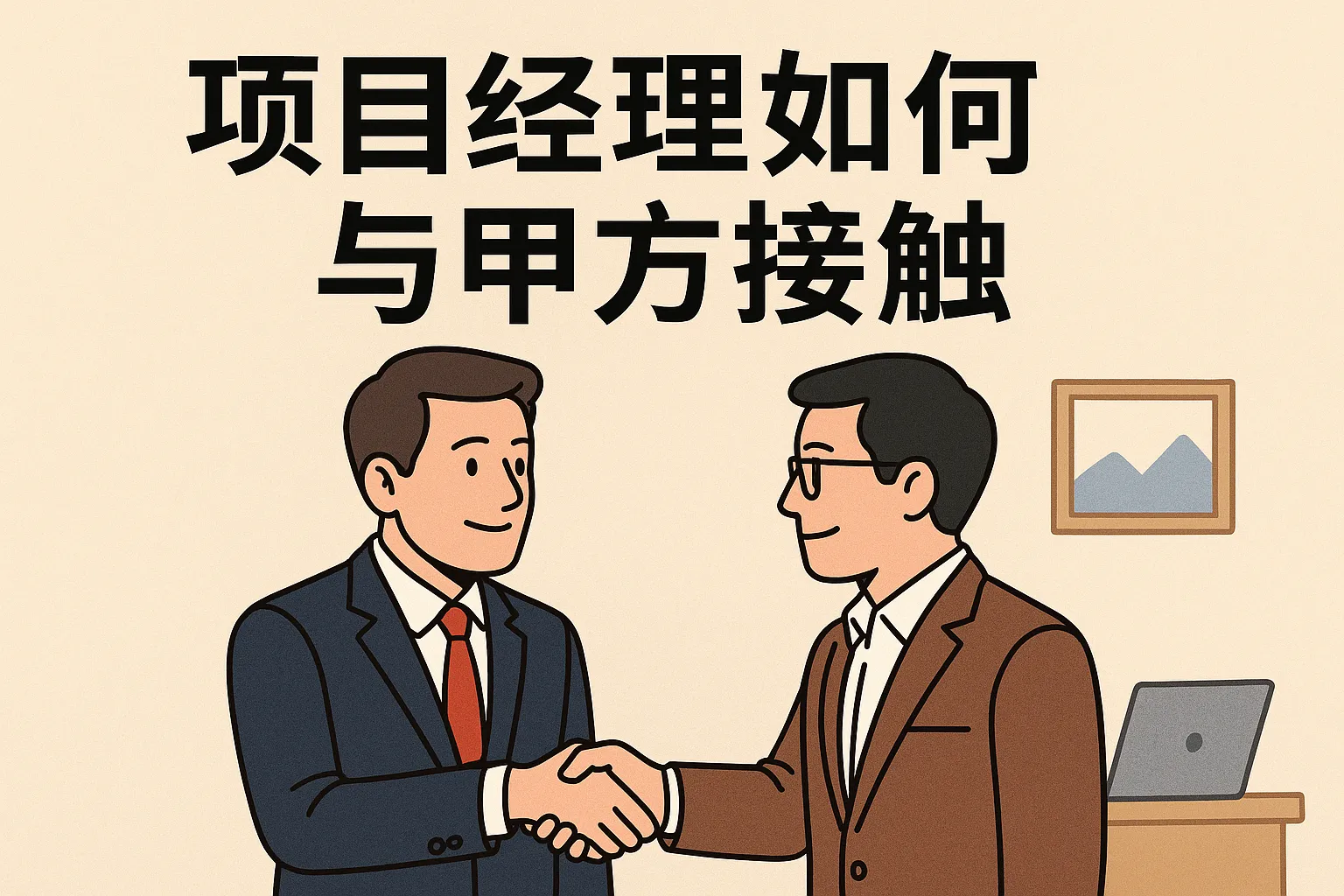 项目经理如何与甲方接触