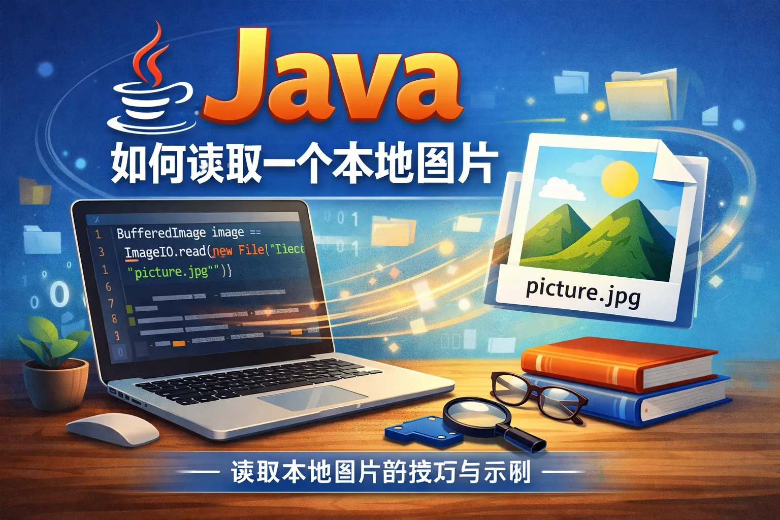 java如何读取一个本地图片