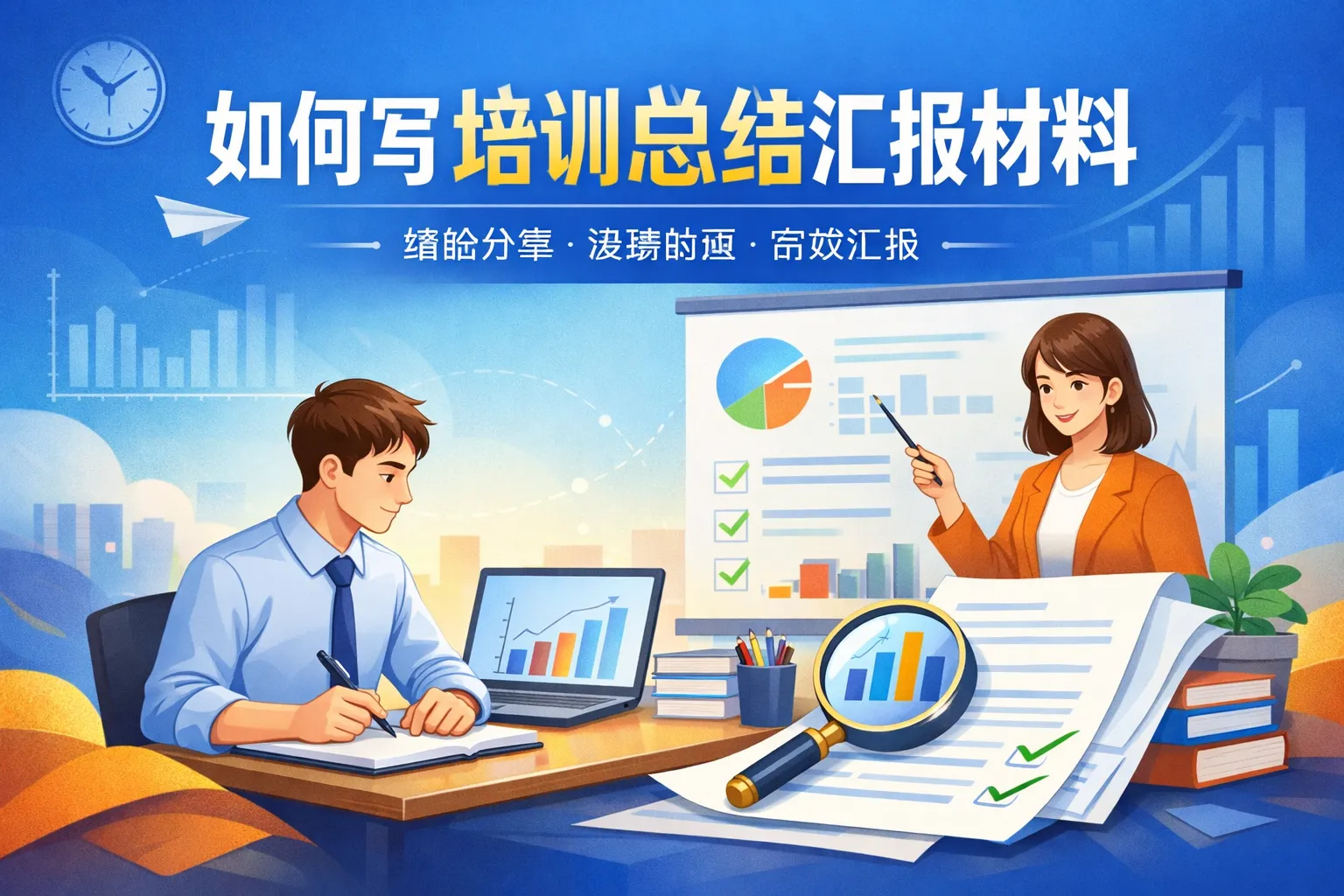 如何写培训总结汇报材料