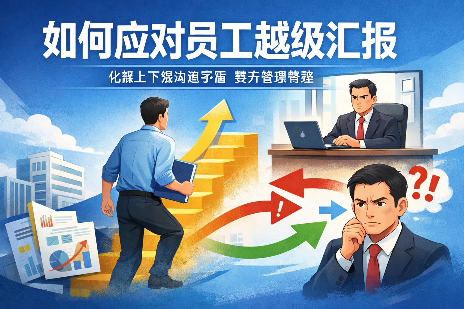 如何开待员工越级汇报