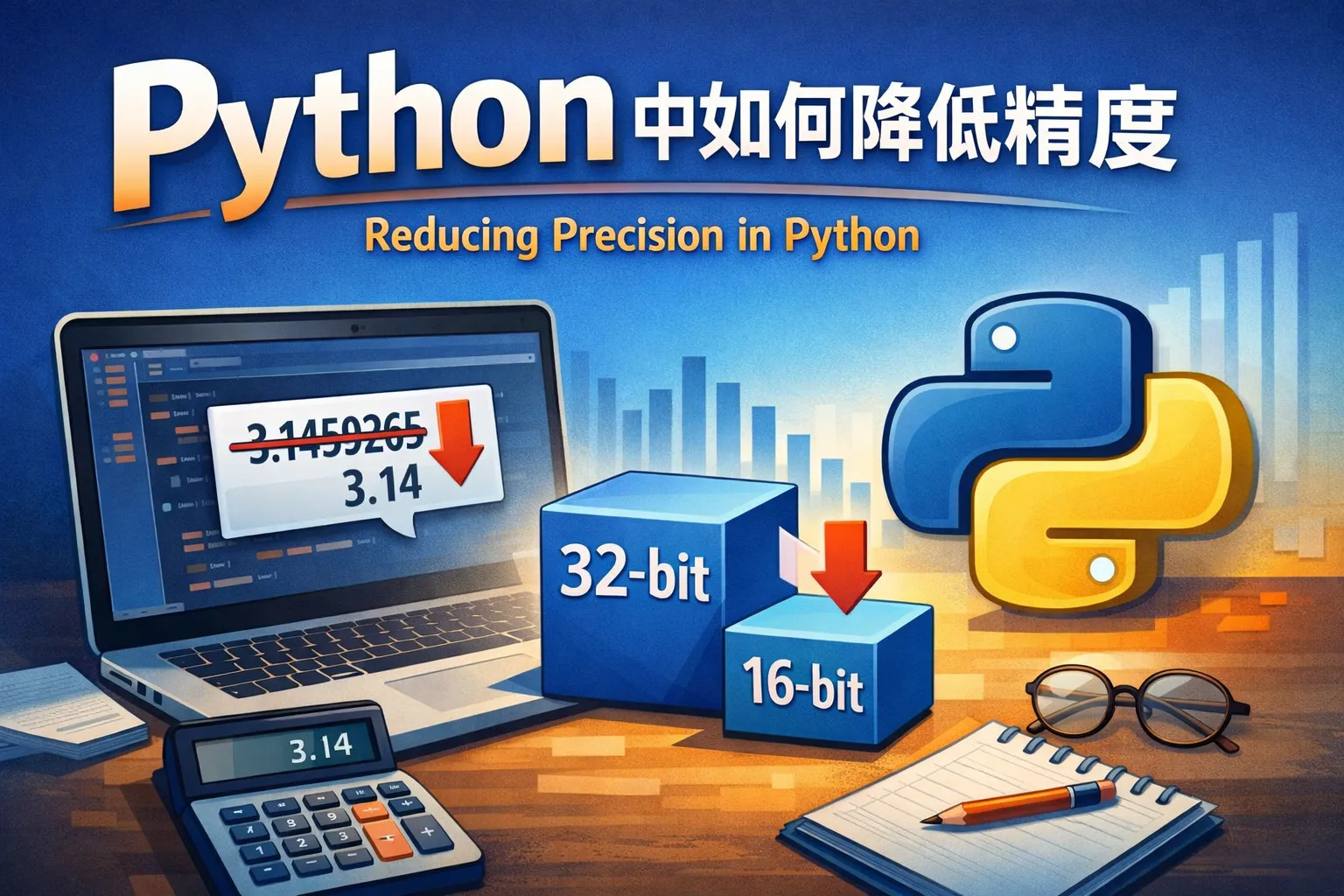 python中如何降低精度