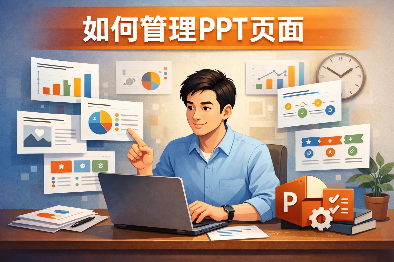 如何管理ppt页面