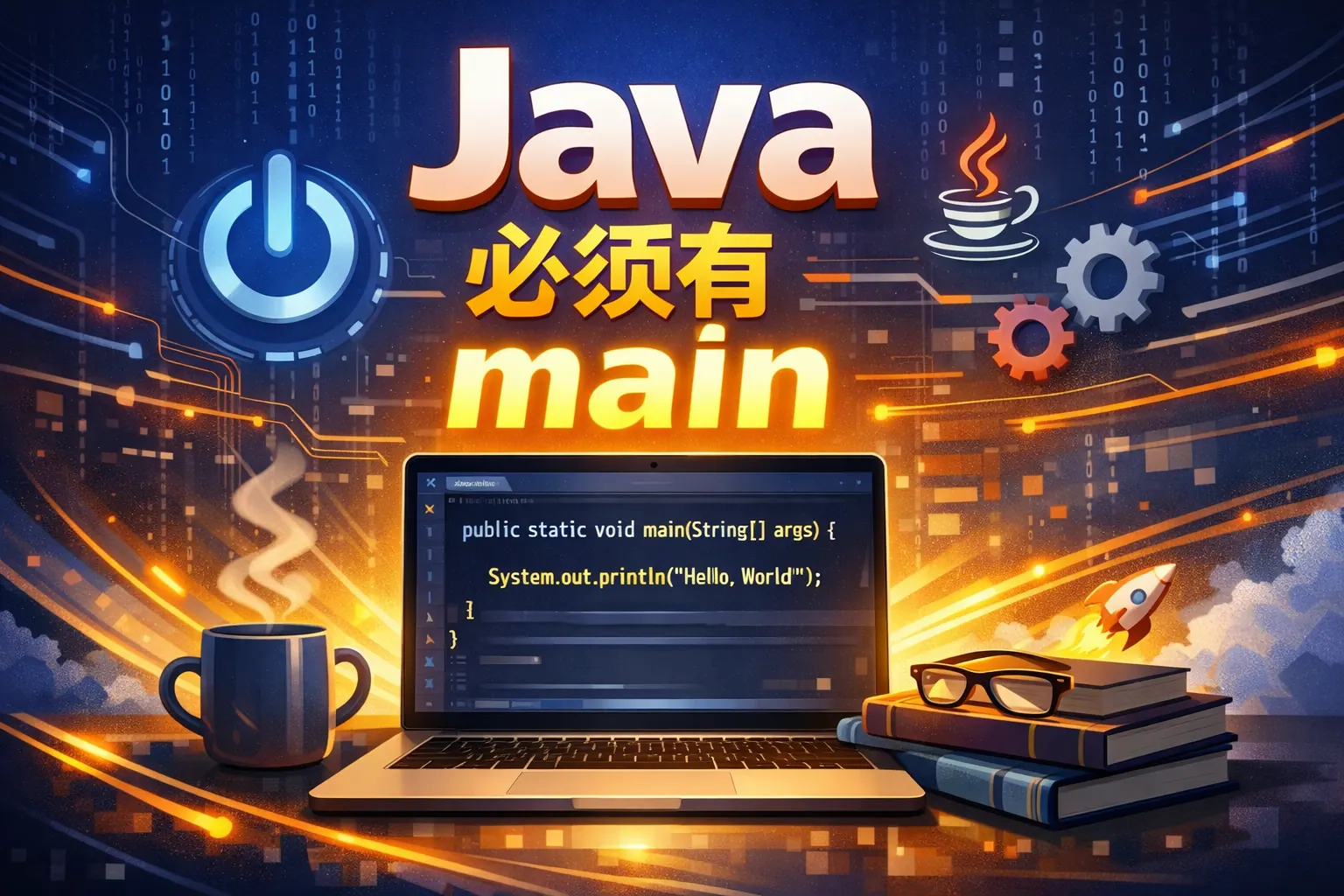 java 必须 有 main