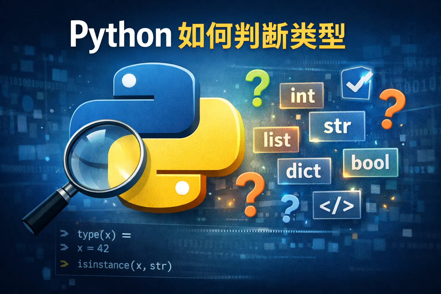 python 如何判断类型