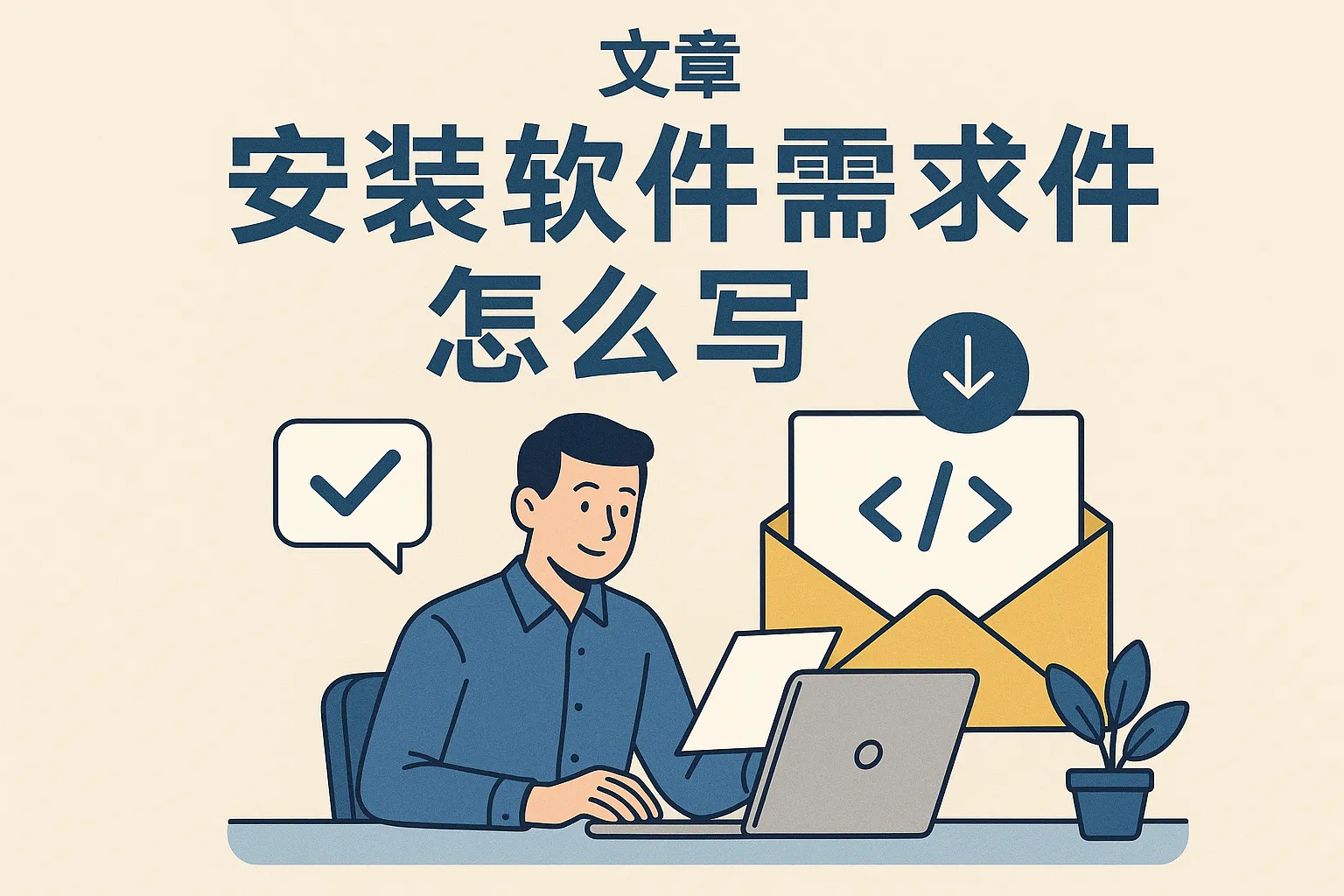 安装软件需求邮件怎么写