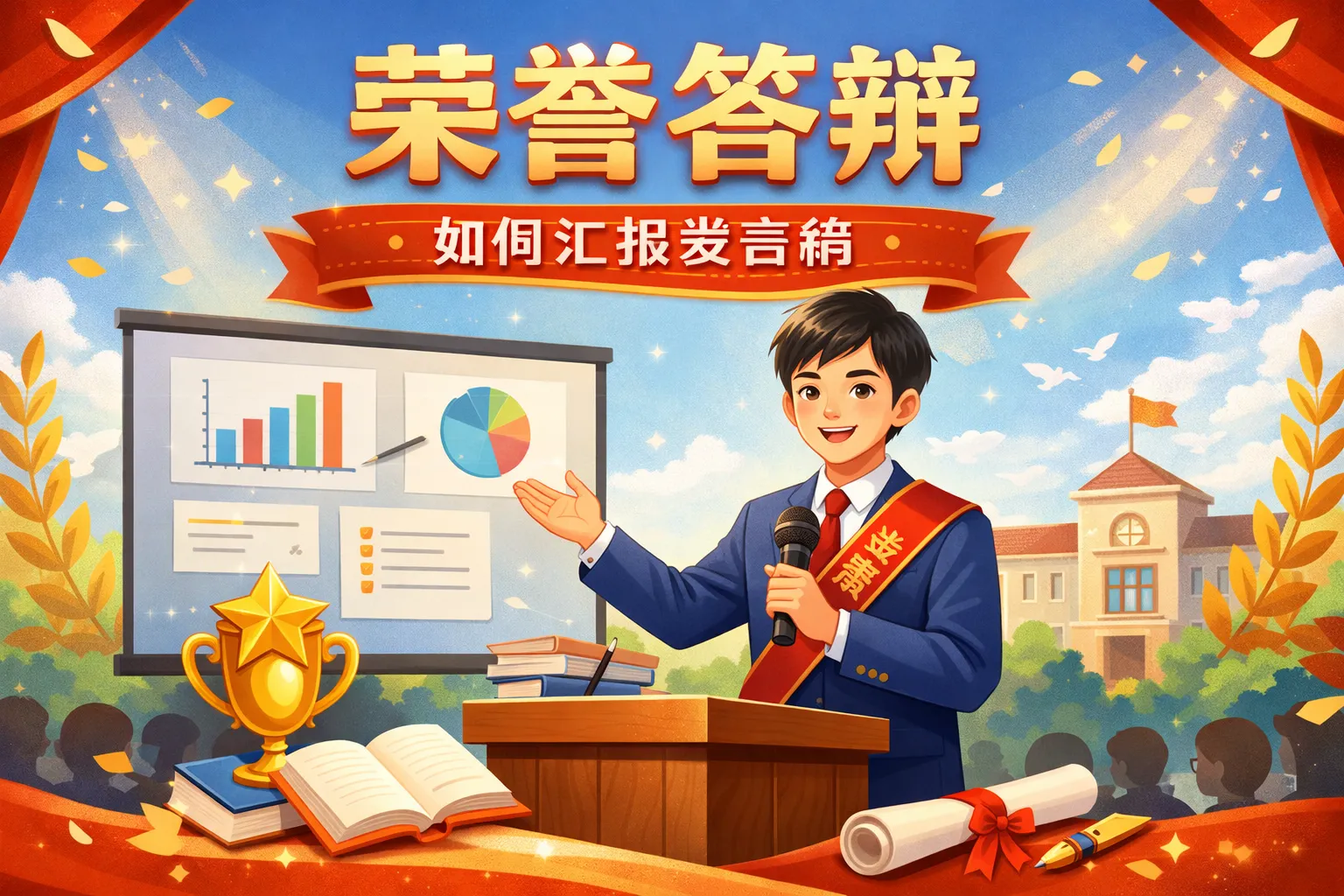 荣誉答辩如何汇报发言稿