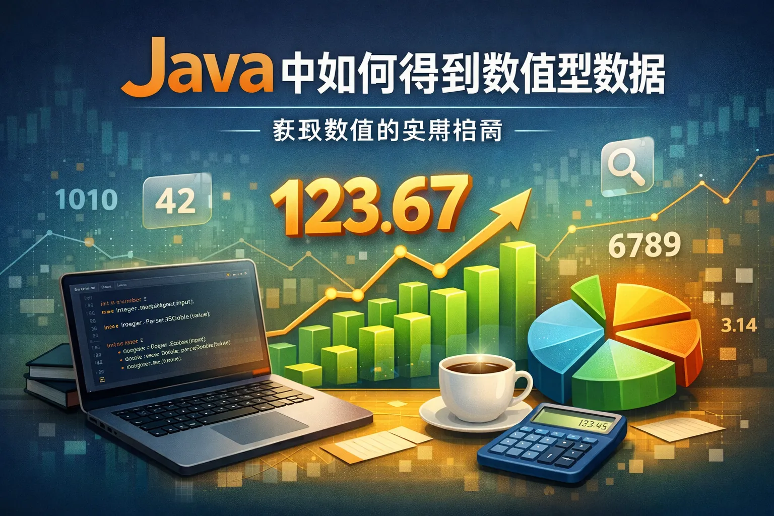 java中如何得到数值型数据